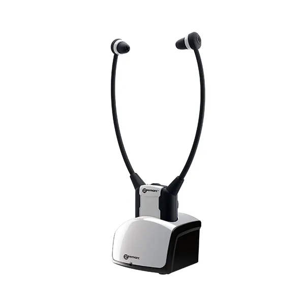 Geemarc CL7350 OPTI Stethoscope TV Listener Extra Charging Base and Headset
