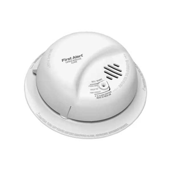 First Alert CO5120BN Hard-Wired Carbon Monoxide Alarm + SLED177 Strobe Light