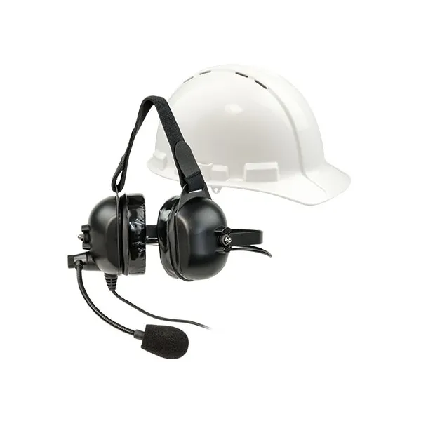 ListenTALK LT-LA-455 Over-the-Head Dual Industrial Headset 5 with Boom Microphone