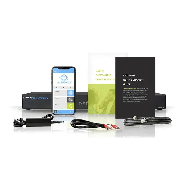 Listentech Listen EVERYWHERE Four Channel Server - Assistive Listening for Smart Phones