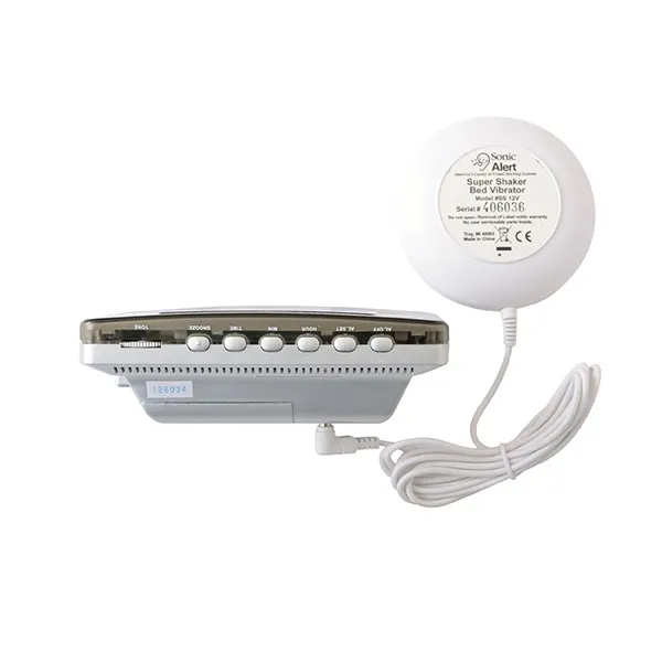 Sonic Alert Sonic Boom SB200ss Vibrating Travel Alarm Clock