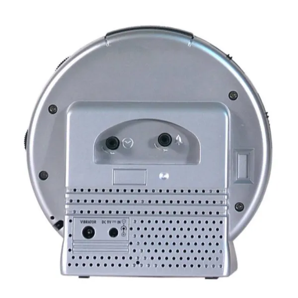 Sonic Alert Sonic Boom SBA475ss Vibrating Analog Alarm Clock | Silver