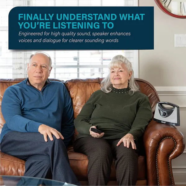 Sereonic Wireless TV Speaker | Dual Speaker Set