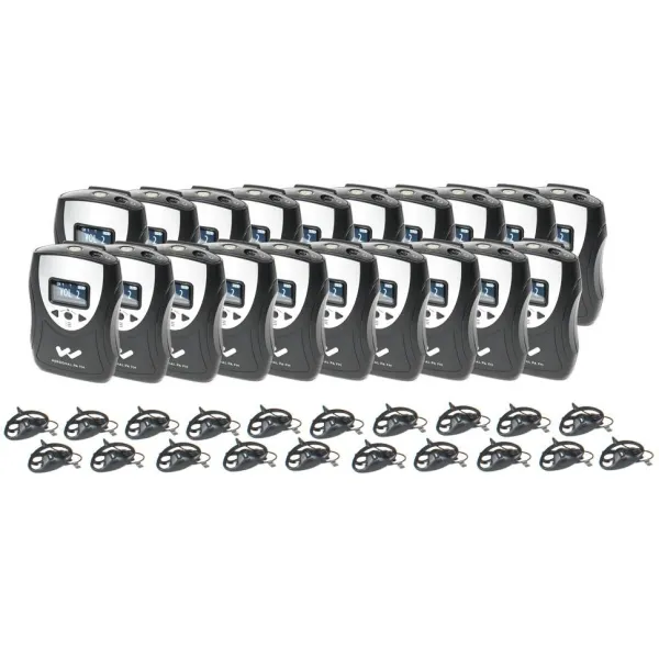 Williams Sound PPA R38-20 FM Receivers Bundle | 20 pack