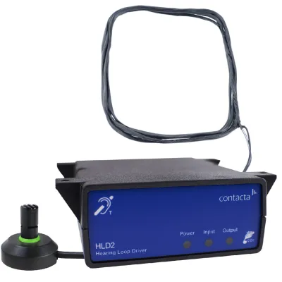 Contacta HLD2 Under Counter Loop Amplifier + M74-01 microphone