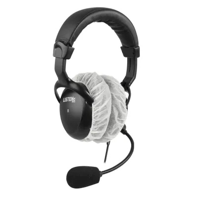 Listen Tech Large Sanitary Covers for Stereo Headphones (100 CT)